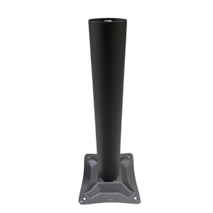 Picture of Dining Height Table Base Column With Welded Spyder, 4" Diammeter, Black Powder Coat Finish