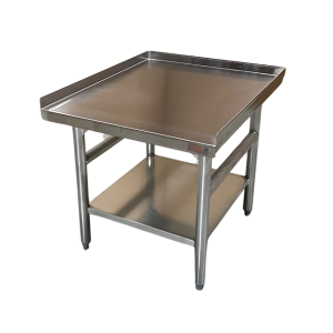 Picture of Michigan Diversified Metals ESGG-242 24" x 24" x 24" equipment stand heavy gauge s/s top 1.5" turnup on rear & (2) sides