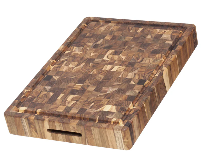 Picture of TEAK HAUS LLC butcher block cutting board 20" x 14" x 2.5"