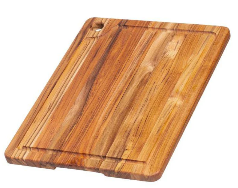 Picture of TEAK HAUS LLC Marine chopping board with hole handle 18" x 14" x .75"