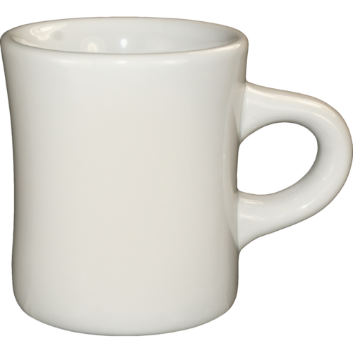 Picture of Diner Mug, 10 oz., 3-1/2" dia. x 3-7/8"H, round, with handle Sold by Dozen