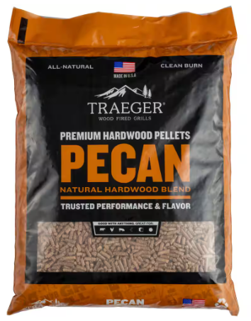 Picture of TRAEGER OUTDOOR PECAN PELLETS (20 LB) BAG